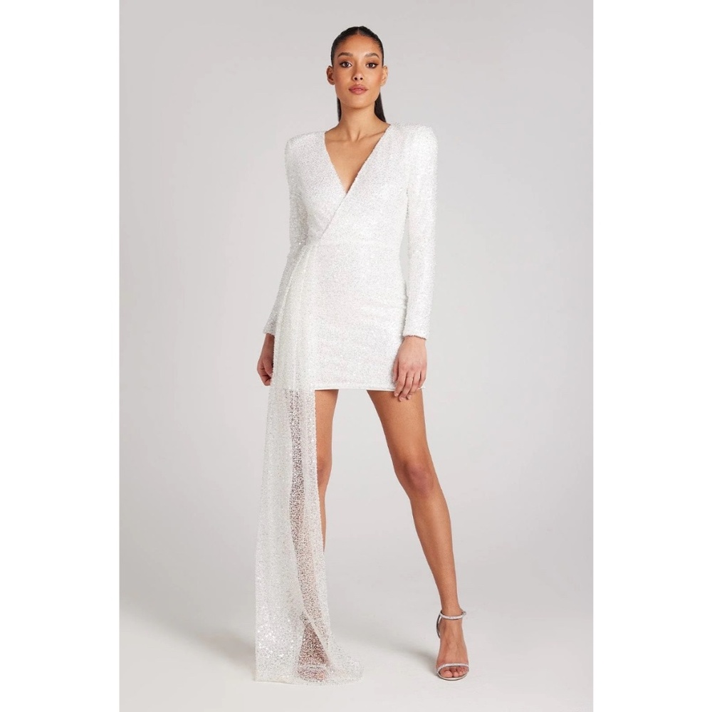 Nadine Merabi Leah White Dress size XS